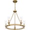 Quoizel Kelleher Chandelier 5 Lights Nouveau Painted Weat KEL5025NWS - alternate 3